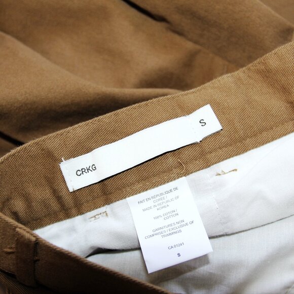 BNWT SS25 CRKG PLEATED BELTED PANTS S - Picture 8 of 10